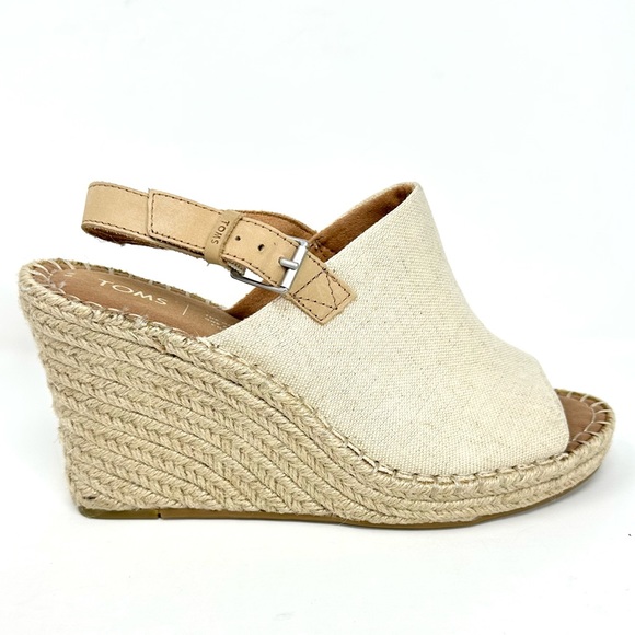 TOMS Monica Espadrille Wedge Sandal Women's - Picture 4 of 15